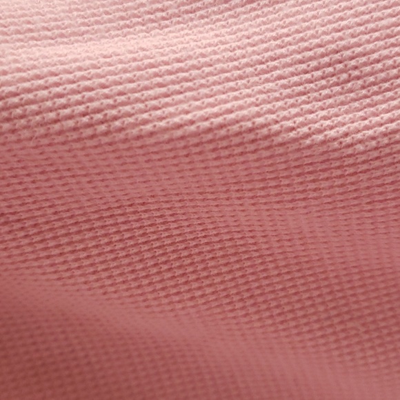 We the Free, off the shoulder waffle shirt in pink - Picture 2 of 6